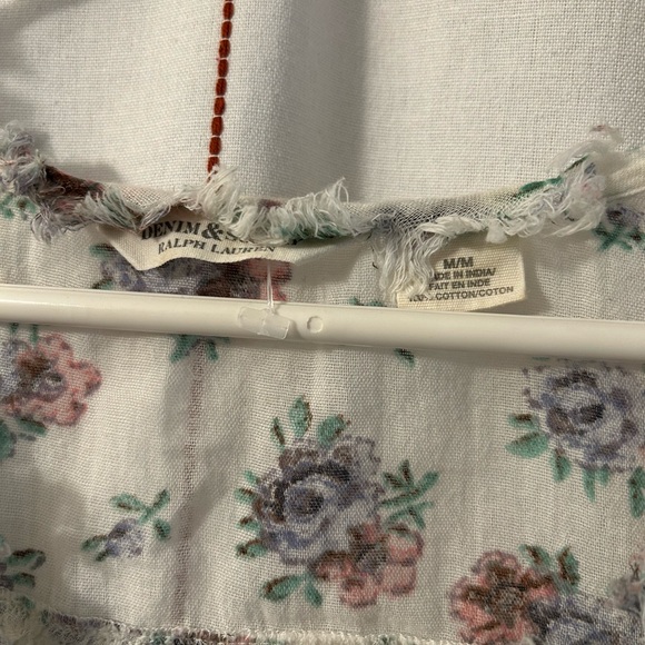 Denim and supply ruffle top floral - Picture 5 of 5